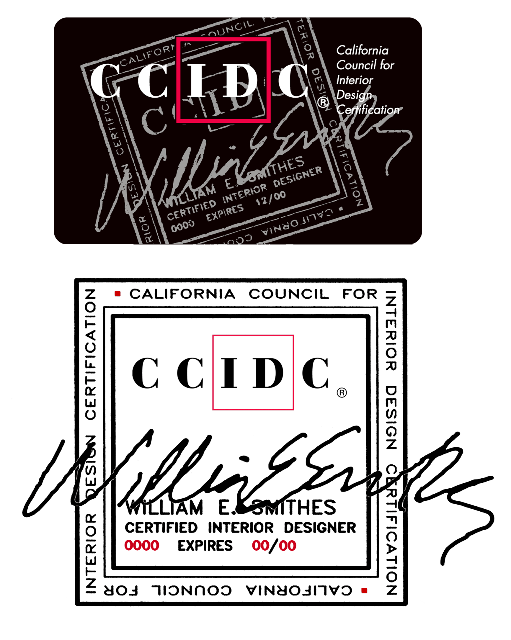 CCIDC Card Digital Stamp
